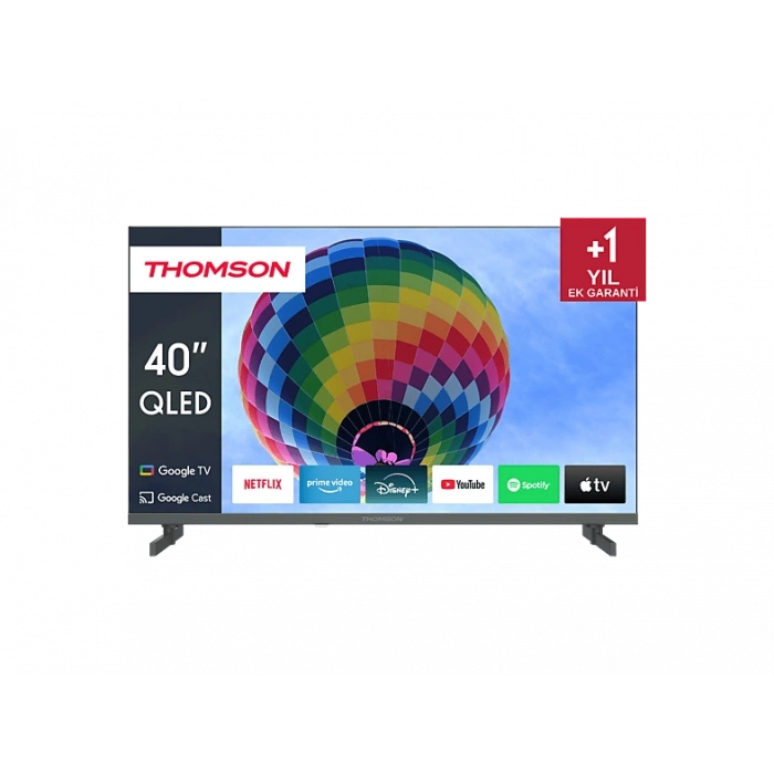 THOMSON 40QG4S14 40 inç 102 Ekran Uydu Alıcılı Google Smart FHD QLED TV
