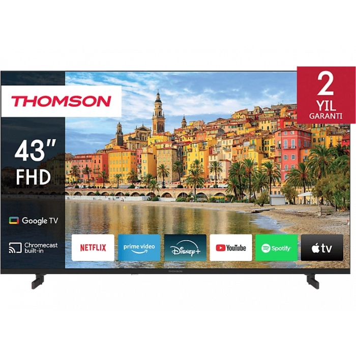 THOMSON 43FG2S14 43 inç 109 Ekran Uydu Alıcılı Google Smart FHD LED TV