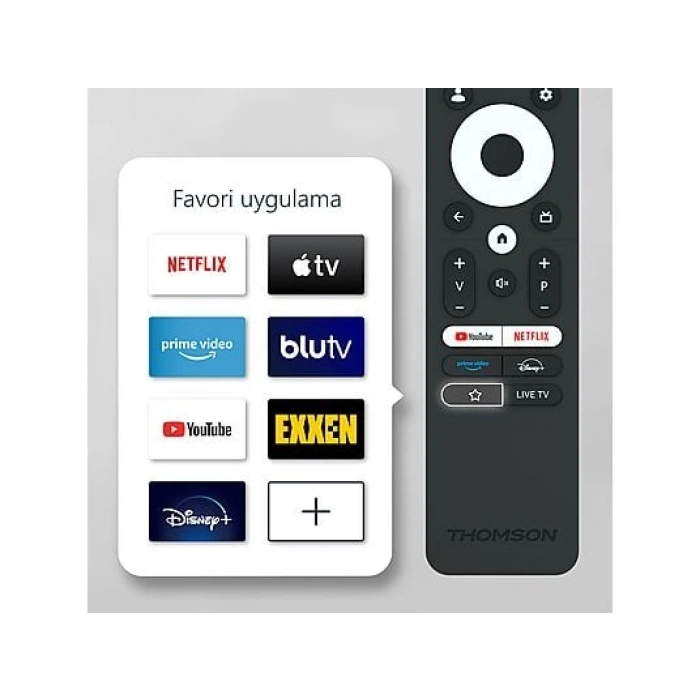THOMSON 43FG2S14 43 inç 109 Ekran Uydu Alıcılı Google Smart FHD LED TV