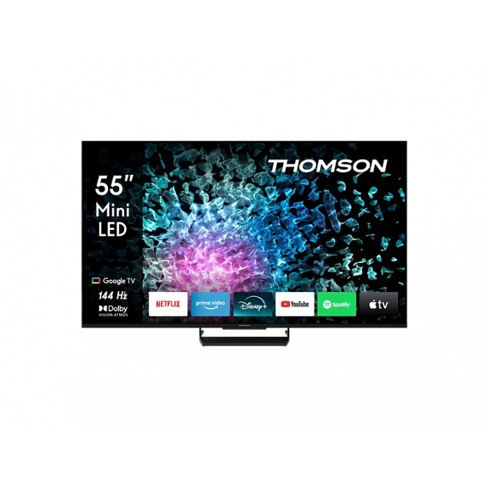 THOMSON 55MG7C15 55 inç 139 Ekran Uydu Alıcılı Smart UHD 4K Mini LED Google TV