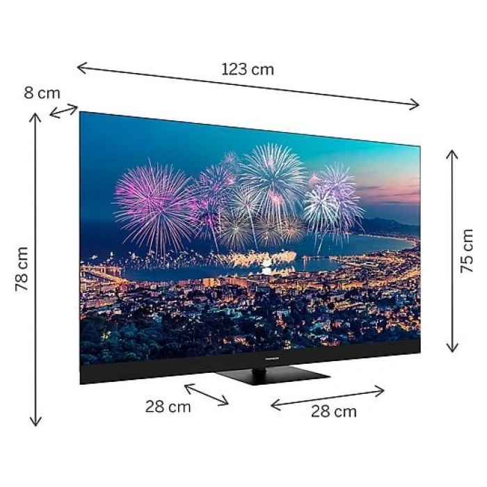 THOMSON 55QG6C14 55 inç 139 Ekran Uydu Alıcılı Ultra HD 4K Google Smart QLED Plus TV