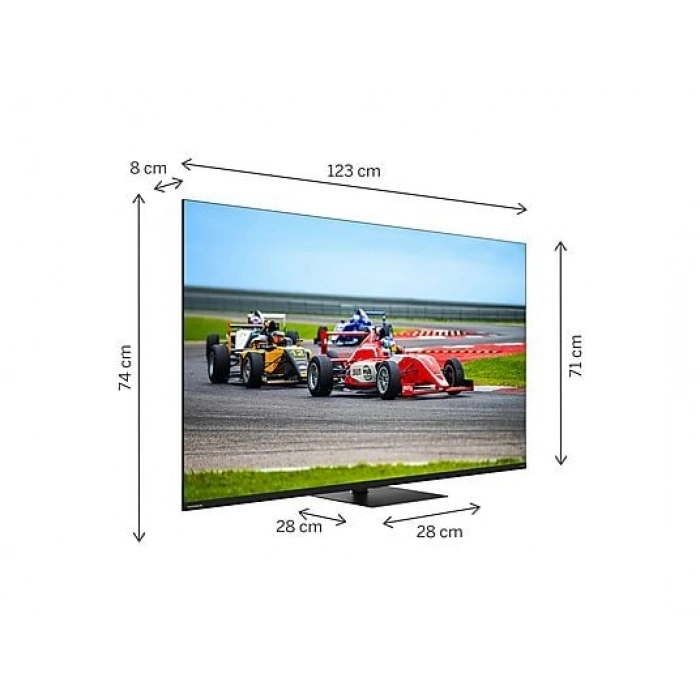 THOMSON 55QG7C14 55 inç 139 Ekran Uydu Alıcılı UHD 4K Google Smart QLED Pro TV