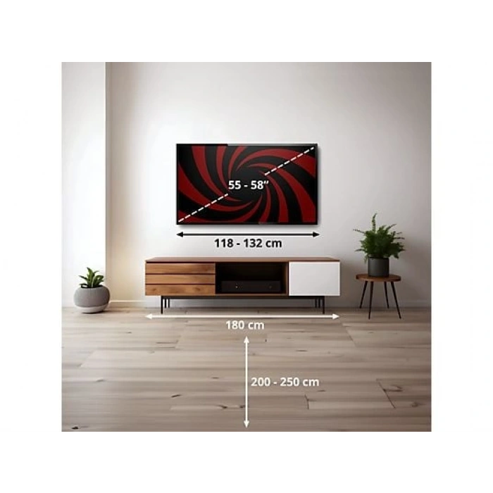 THOMSON 55QG7C14 55 inç 139 Ekran Uydu Alıcılı UHD 4K Google Smart QLED Pro TV