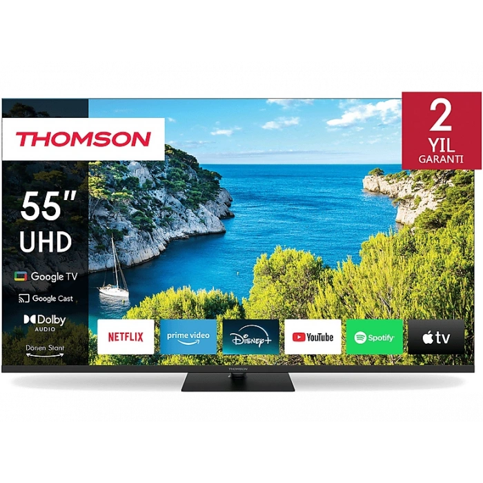 THOMSON 55UG5C14 55 139 Ekran Uydu Alıcılı Ultra HD 4K Google Smart LED TV