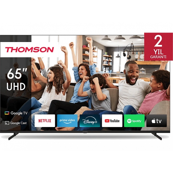 THOMSON 65UG4S14 65 inç 164 Ekran Uydu Alıcılı Google Smart Ultra HD 4K LED TV