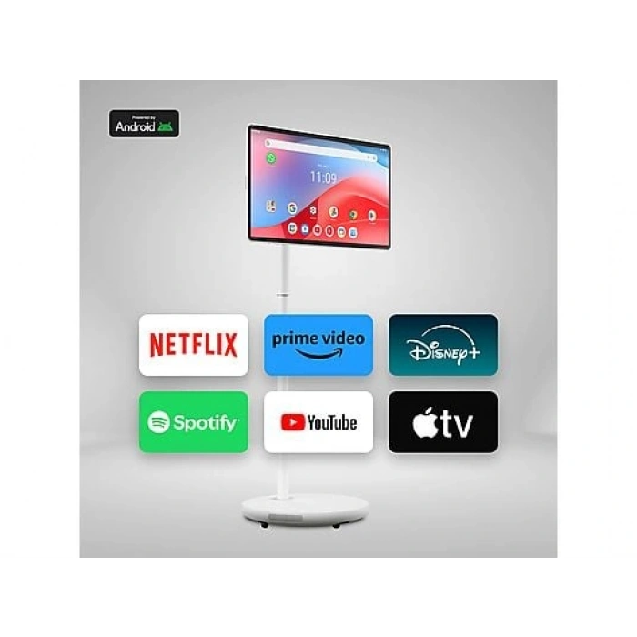 THOMSON Go Plus Pro 27UE7M45 27 inç 69 Ekran 4K UHD Dokunmatik Döndürülebilir Tekerlekli Taşınabilir Ekran