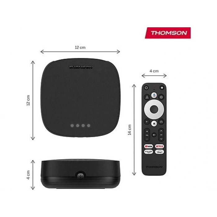 THOMSON Streaming Box 270 Plus Google TV Box