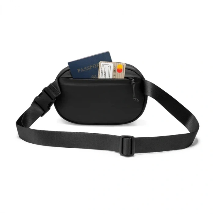 TOMTOC T32S1D1-DR SlingBean Serisi T32 1.5 L Bel Çantası Siyah