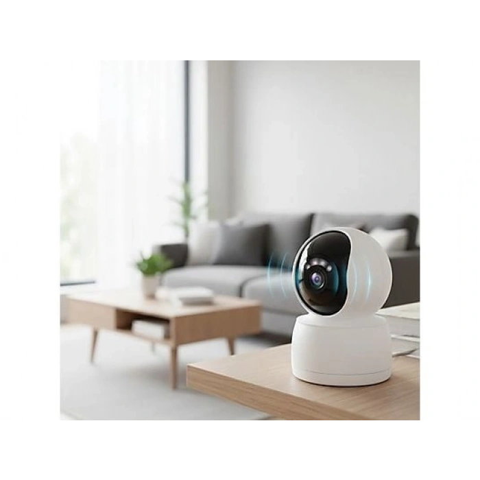 TORIMA CMR-31  Full HD Led Aydınlatmalı Wifi Smart Güvenlik IP Kamera Beyaz
