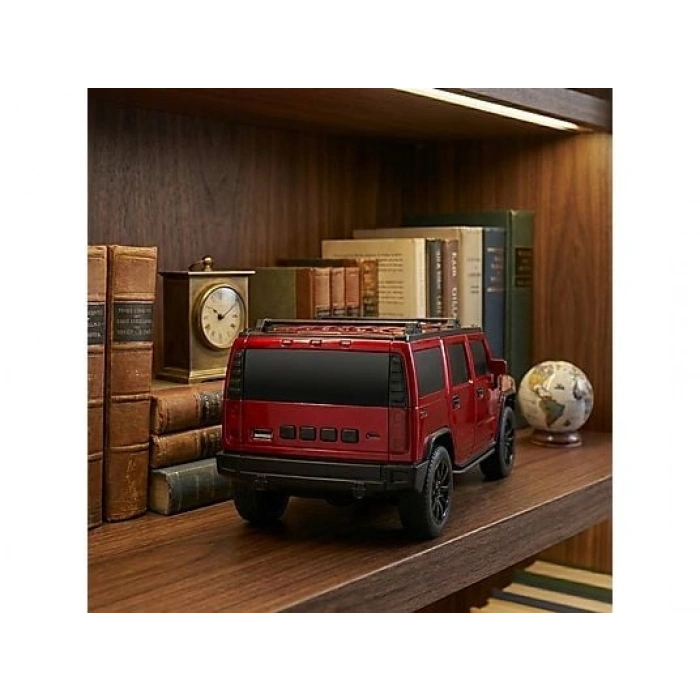 TORIMA D-48  Araba Tasarım USB/TWS/FM Bluetooth Hoparlör Kırmızı