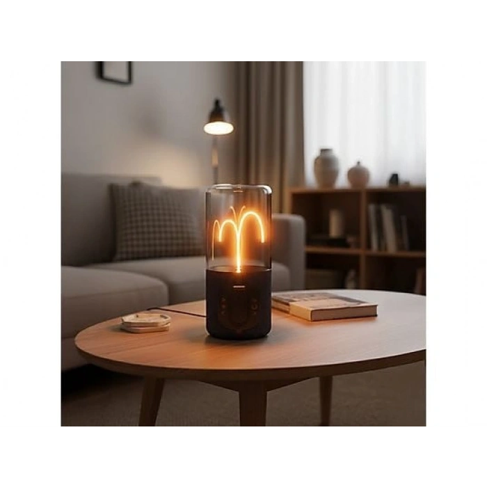 TORIMA D40 TWS Manyetik Bükülebilir Işık 5.3 Bluetooth Hoparlör Lacivert