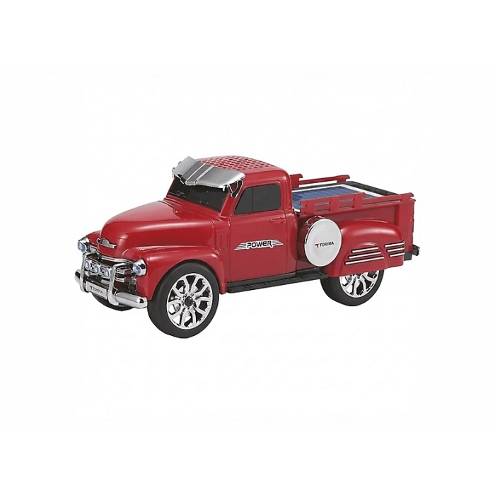 TORIMA D54 Pickup Araba Güneş Enerjili Speaker Bluetooth Hoparlör Kırmızı