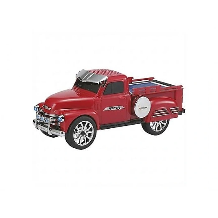TORIMA D54 Pickup Araba Güneş Enerjili Speaker Bluetooth Hoparlör Kırmızı