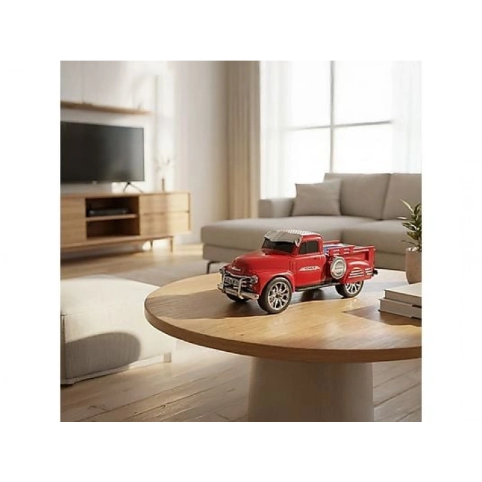 TORIMA D54 Pickup Araba Güneş Enerjili Speaker Bluetooth Hoparlör Kırmızı