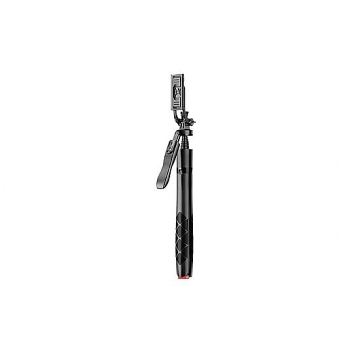 TORIMA L17 Telefon Kamera Tutucu Çok Amaçlı 1.8m Tripod Selfie Çubuğu Siyah