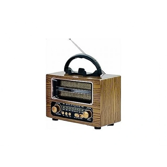 TORIMA Ns-02 Nostajik Radyo Bluetooth Hoparlör Altın