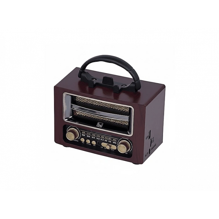 TORIMA Ns-02 Nostajik Radyo Bluetooth Hoparlör Kahverengi