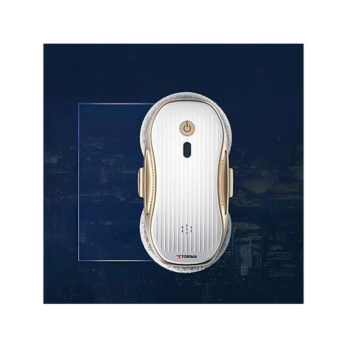 TORIMA S10 Su Püskürtmeli Uzaktan Kumandalı 3000Pa Cam Temizleme Robotu Beyaz