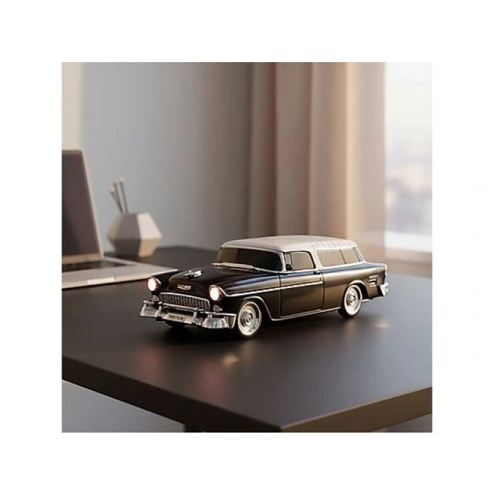 TORIMA WS-1955 Ledli Araba Usb-Tf-Fm Radyo Bluetooth Hoparlör Siyah