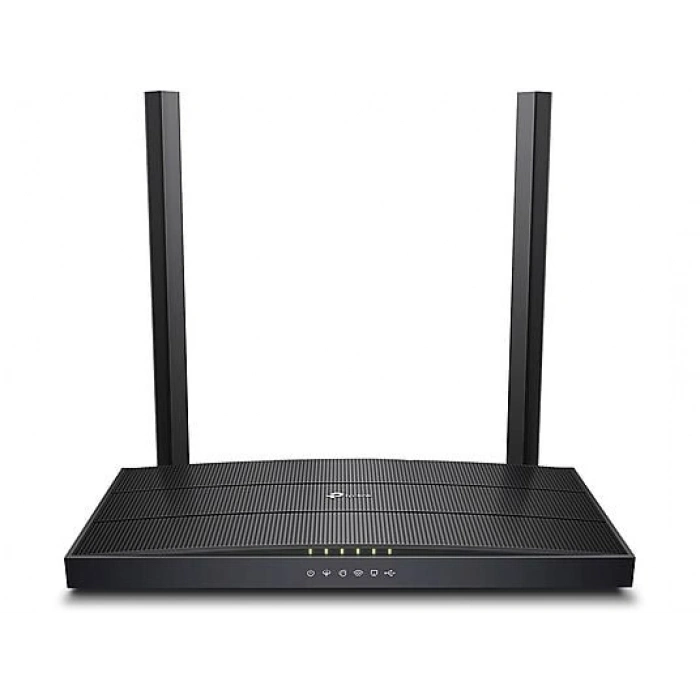 TP-LINK Archer VR400 | Wi-Fi 5 VDSL/ADSL Modem Router | Fiber Destekli | AC1200 Mbps | 4 Gigabit LAN | 1 USB 2.0 | MU-MIMO | Beamforming