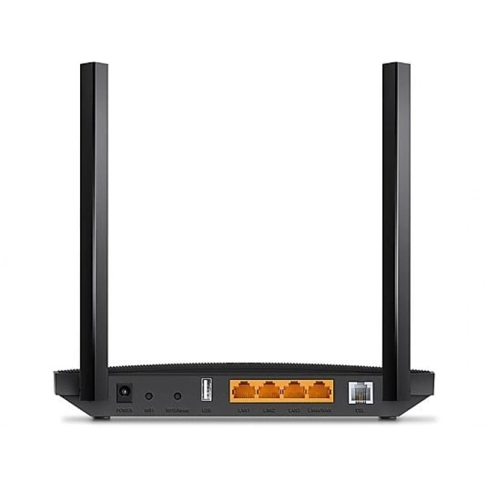 TP-LINK Archer VR400 | Wi-Fi 5 VDSL/ADSL Modem Router | Fiber Destekli | AC1200 Mbps | 4 Gigabit LAN | 1 USB 2.0 | MU-MIMO | Beamforming