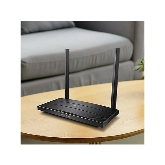 TP-LINK Archer VR400 | Wi-Fi 5 VDSL/ADSL Modem Router | Fiber Destekli | AC1200 Mbps | 4 Gigabit LAN | 1 USB 2.0 | MU-MIMO | Beamforming