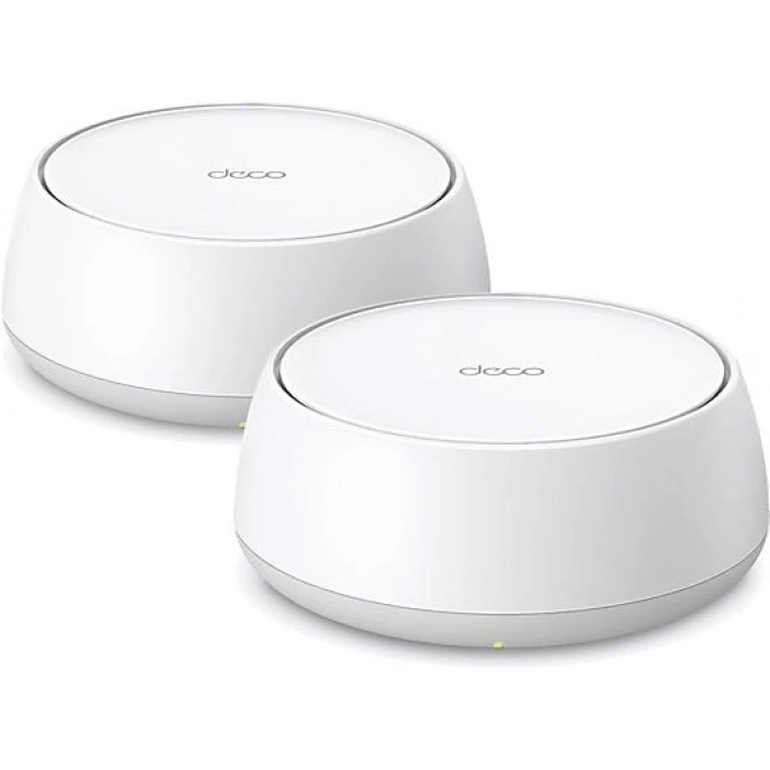 TP-LINK Deco BE25 (2-Pack) | Wi-Fi 7 Mesh | BE3600 Mbps | Fiber Destekli | Çift Bant | AI-Roaming | 2.5 Gbps | 200 Cihaz | WPA3 | VPN | Mobil Kurulum