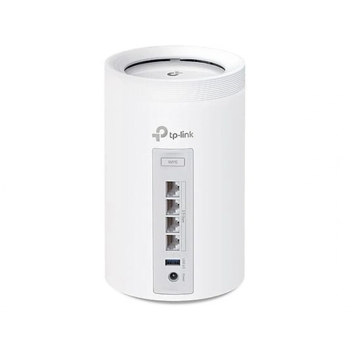 TP-LINK Deco BE65 (2-Pack) | Wi-Fi 7 Mesh | BE9300 Mbps | Fiber Destekli | Üç Bant | AI-Roaming | 2.5 Gbps | 6 GHz | 200 Cihaz | WPA3 | VPN | Mobil Kurulum