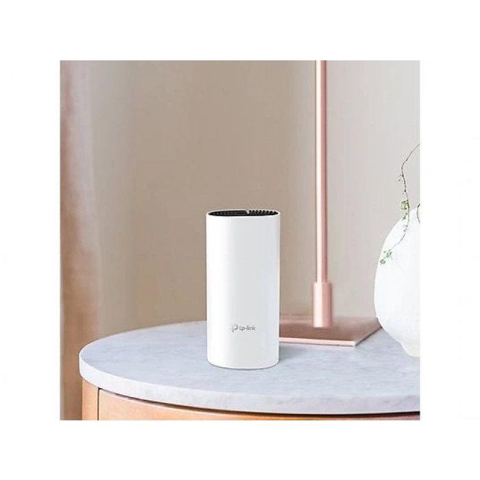 TP-LINK Deco M4 (3-Pack) | Wi-Fi 5 Mesh | AC1200 Mbps | Fiber Destekli | Çift Bant | Gigabit Port | 100 Cihaz | 370 m² Kapsama | WPA3 | Mobil Kurulum