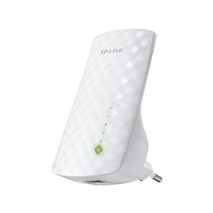 TP-LINK RE200 | Wi-Fi 5 Extender | AC750 Mbps | 1 Ethernet | AP Modu | Dual Band | Tek Tuş Kurulum
