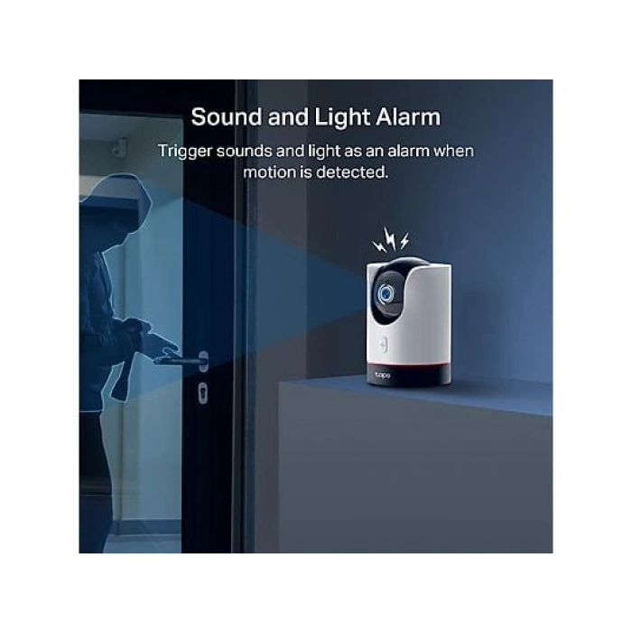 TP-LINK Tapo C225 | Wi-Fi Kamera | 2K 4MP | AI Hareket | 360° | Renkli Gece | Çift Yönlü Ses | Bulut/Yerel