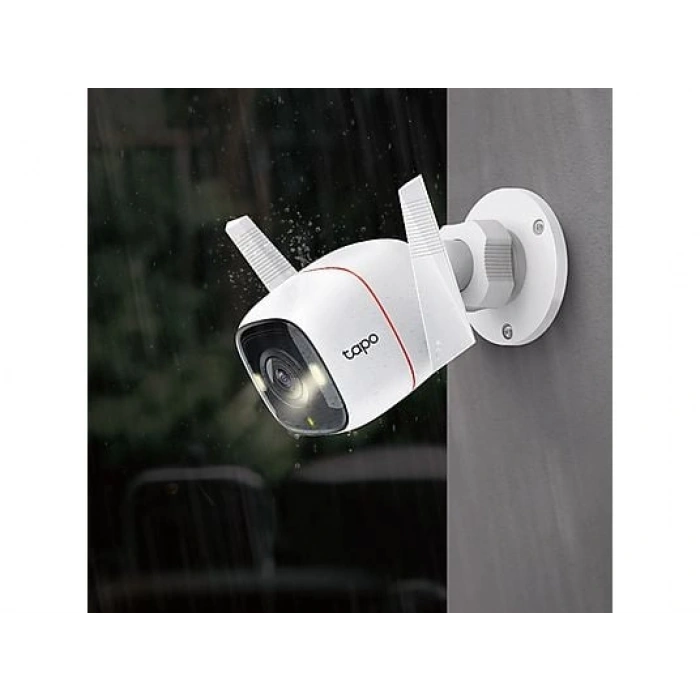 TP-LINK Tapo C320WS | Dış Mekan Wi-Fi | 2K 4MP | Hareket Algılama | IP66 | 30m Gece | Çift Yönlü Ses | Alarm | Bulut/Yerel