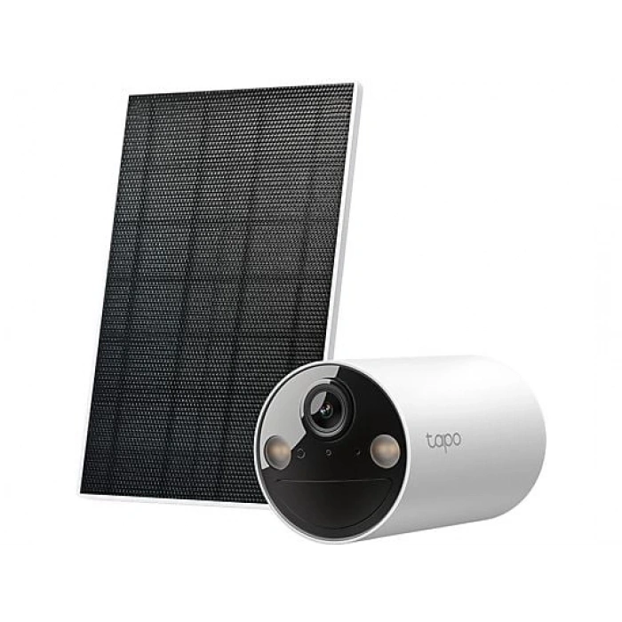 TP-LINK Tapo C410 KIT | Bataryalı Kamera | 2K 3MP | Renkli Gece | Şarj Edilebilir | IP65 | 110° | Solar Panel Dahil