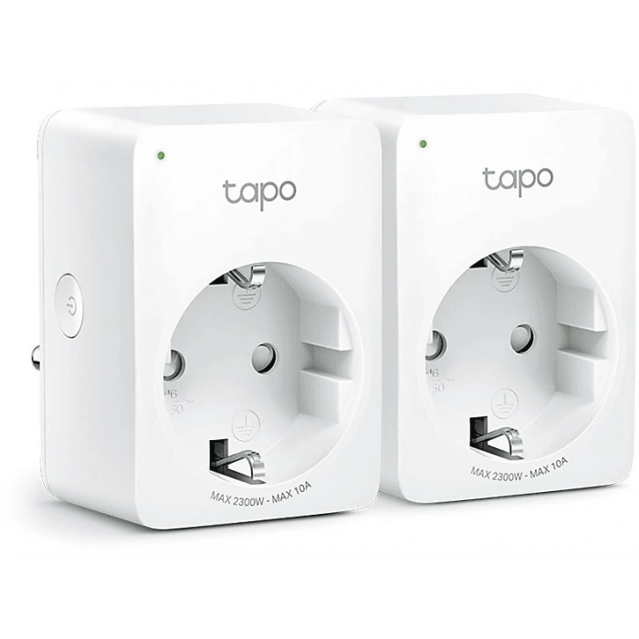 TP-LINK Tapo P100 (2-pack) | Akıllı Mini Wi-Fi Priz | Uzaktan Kontrol | Alexa/Google | Cihaz Paylaşımı | Zamanlama | Kolay Kurulum | Hub Gerektirmez