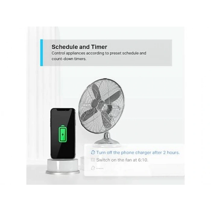 TP-LINK Tapo P100 (4-pack) | Akıllı Mini Wi-Fi Priz | Uzaktan Kontrol | Alexa/Google | Cihaz Paylaşımı | Zamanlama | Kolay Kurulum | Hub Gerektirmez