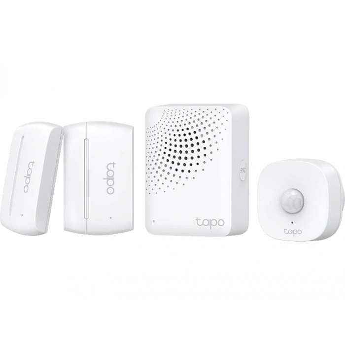 TP-LINK Tapo T30 Kıt | Akıllı Ev Sensörleri Başlangıç Kiti | Akıllı Hub | Hareket Sensörü | 2 Adet Kapı/pencere Kontak Sensörü