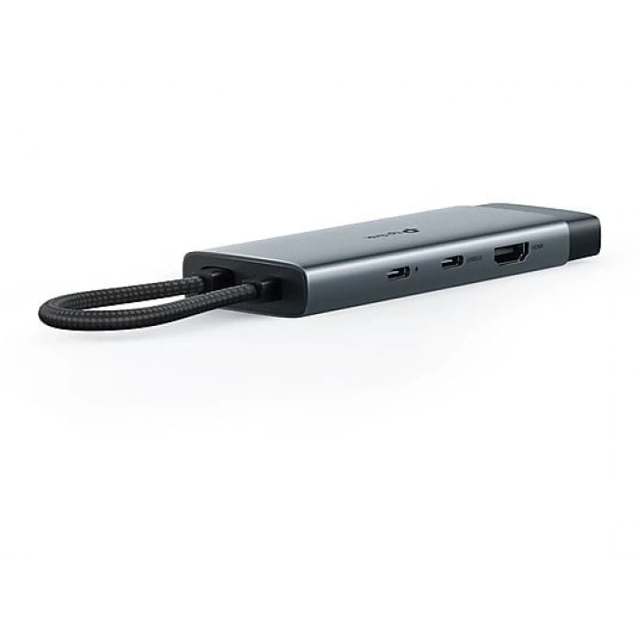 TP-LINK UH6120C | USB-C 6-in-1 Hub | 4K HDMI | 1 Gbps Ethernet | 100W Şarj | USB-C & A Data | SD/microSD | Tak & Çalıştır