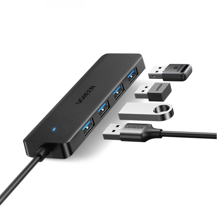 UGREEN 4-in-1 4xUSB-A USB-C Port Çoklayıcı Hub, 20851