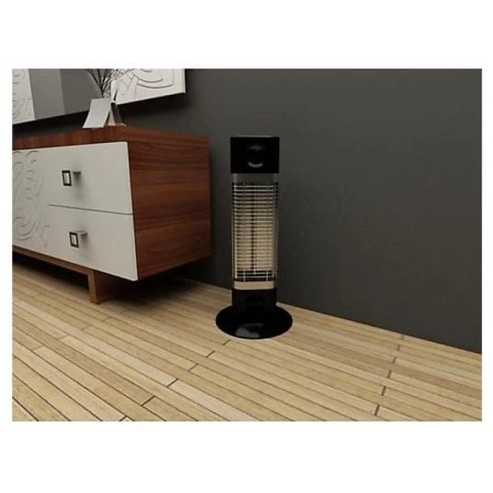 VEITO CH1200 LT 1200 W Ayaklı, Kademeli Karbon Isıtıcı Siyah