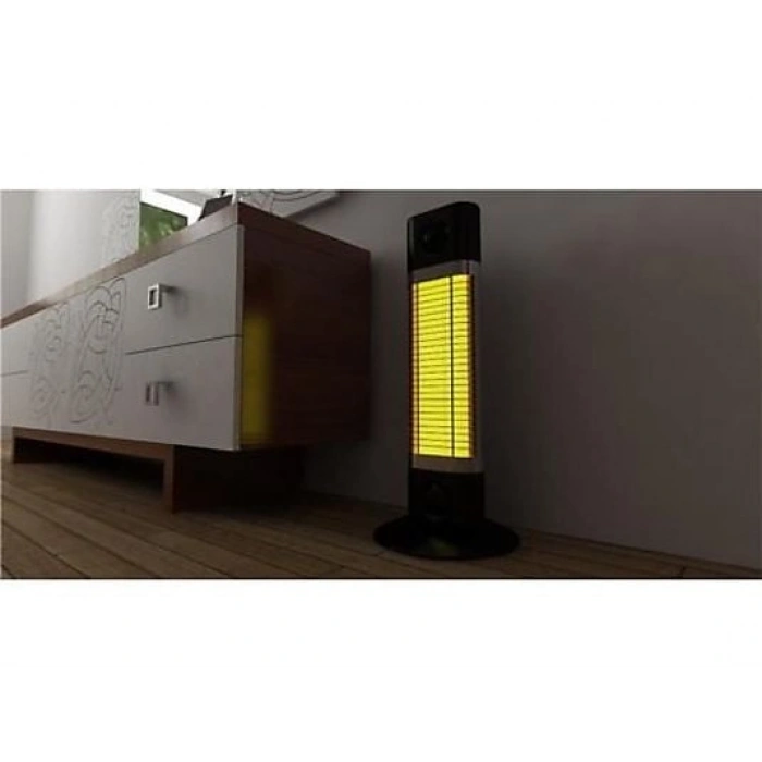 VEITO CH1200 LT 1200 W Ayaklı, Kademeli Karbon Isıtıcı Siyah