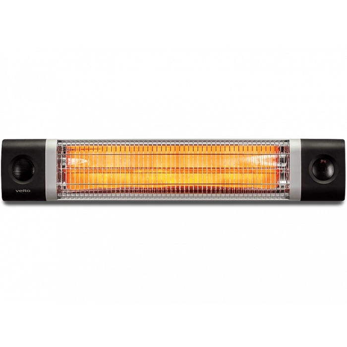 VEITO CH2500 RW 2500 W Uzaktan Kumandalı Karbon Isıtıcı Siyah
