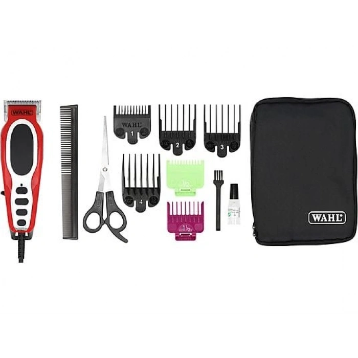 WAHL Close Cut Profesyonel Saç Kesme Makinesi Kırmızı