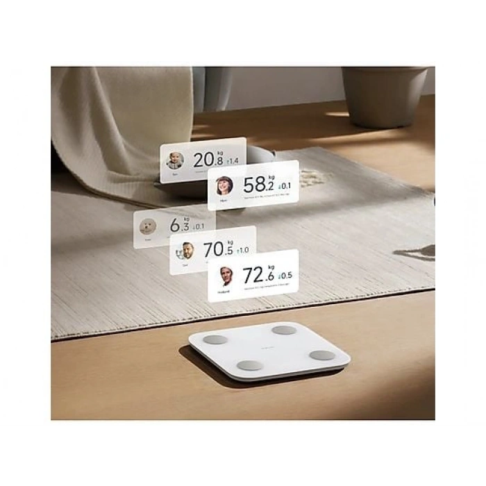 XIAOMI Mi Body Composition Scale S400 Akıllı Bluetooth Tartı Beyaz