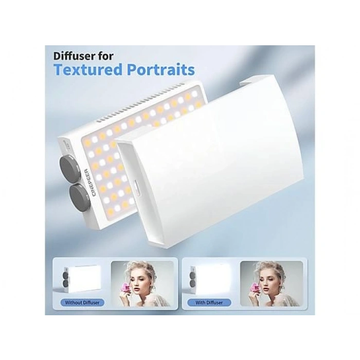 ZHIYUN Cinepeer CM25 25 W LED Işık Bicolor 2700K-6500K