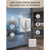 Ecovacs Wınbot Çerçevesiz Camlar Için Uygun, Bataryalı Taşınabilir Istasyonlu ve Islak Mop Destekli Profesyonel Otomatik Cam Silme Robotu - Beyaz