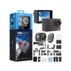 AKASO V50 Elite 4K/60FPS 20MP Wi-Fi Aksiyon Kamera ve Aksesuar Seti Siyah