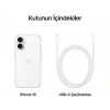 APPLE iPhone 16 128GB Akıllı Telefon Beyaz MYE93TU/A