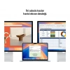 APPLE MC6C4TU/A/MacBook Air/Apple M4 İşlemci (10 Çekirdek CPU-10 Çekirdek GPU)/24GB RAM/512GB SSD/13.6/Midnight