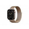 APPLE MFD74TU/A  Watch Series 11 GPS + Cellular 46mm Gold Titanium Case with Gold Milanese Loop - S/M