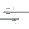 APPLE MW0W3TU/A/MacBook Air/Apple M4 İşlemci (10 Çekirdek CPU-8 Çekirdek GPU)/16GB RAM/256GB SSD/13.6/Silver